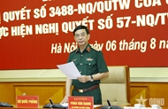 General Phan Van Giang calls for breakthroughs in military science, technology, and innovation